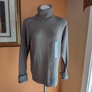 Old Navy Gray Turtleneck Sweater Size S